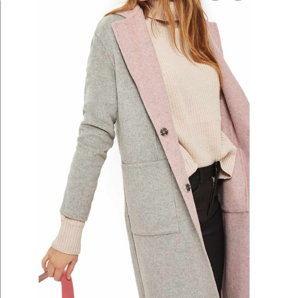 Reversible 2-in-1 coat Double face wool NWOT - Picture 4 of 16